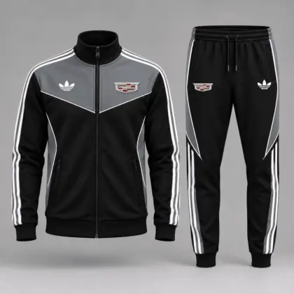Cadillac | Automotive Tracksuit Set &ndash; Zip Jacket &amp; Jogger Pants
