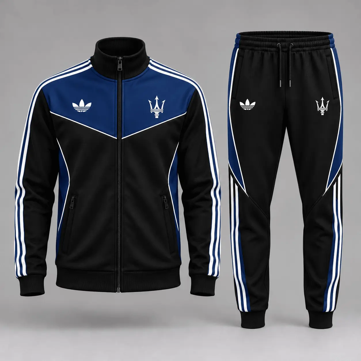 Maserati | Automotive Tracksuit Set – Zip Jacket & Jogger Pants