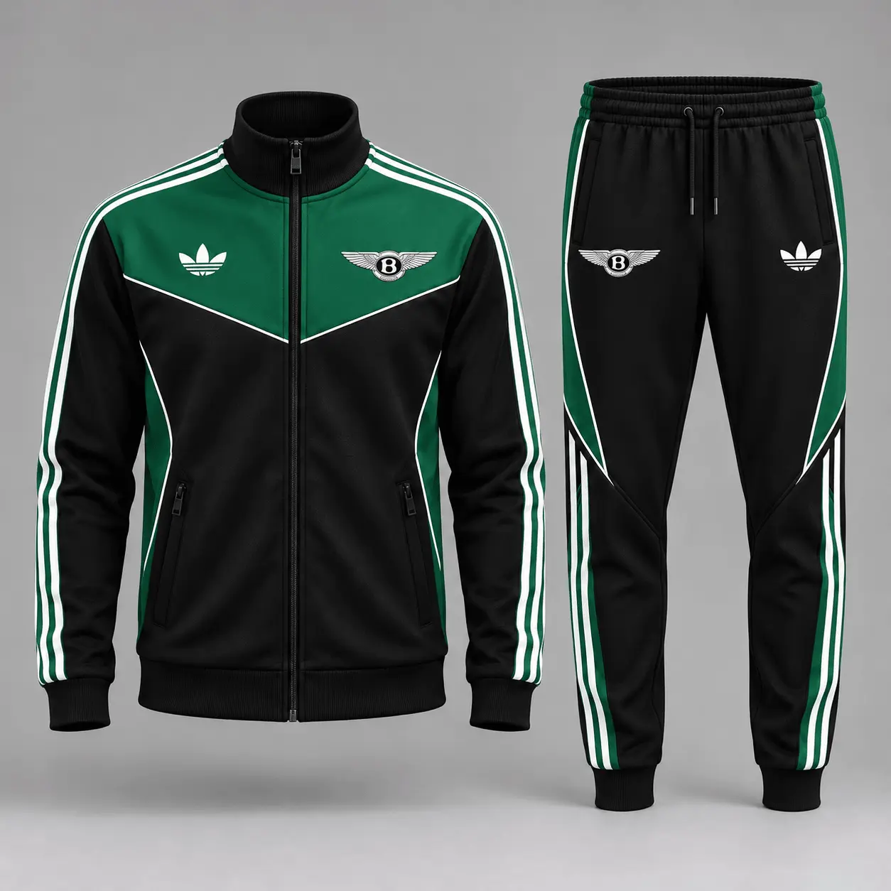 Lincoln | Automotive Tracksuit Set – Zip Jacket & Jogger Pants