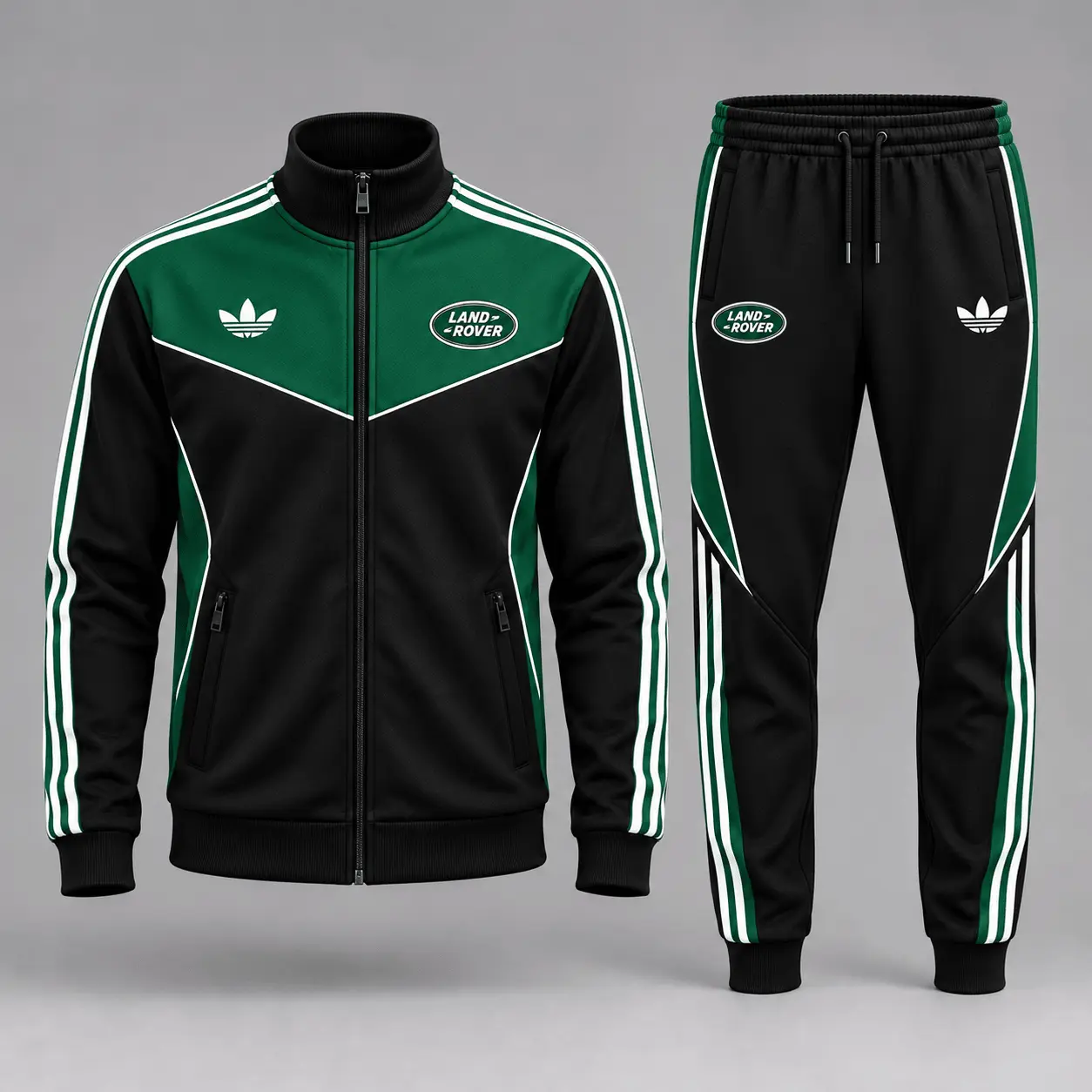 Land Rover | Automotive Tracksuit Set – Zip Jacket & Jogger Pants