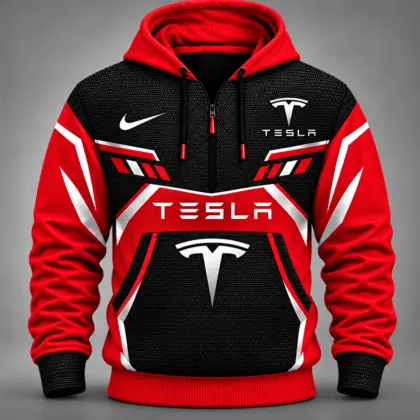 Tesla | Racing Redline Performance Zip Hoodie