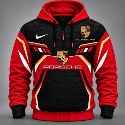 Porsche | Racing Redline Performance Zip Hoodie