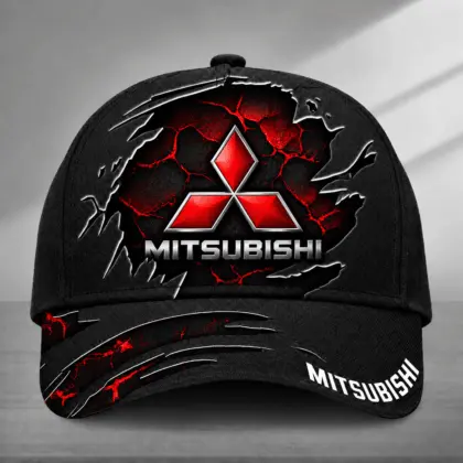 Mitsubishi | Inspired Cracked Metal Cap