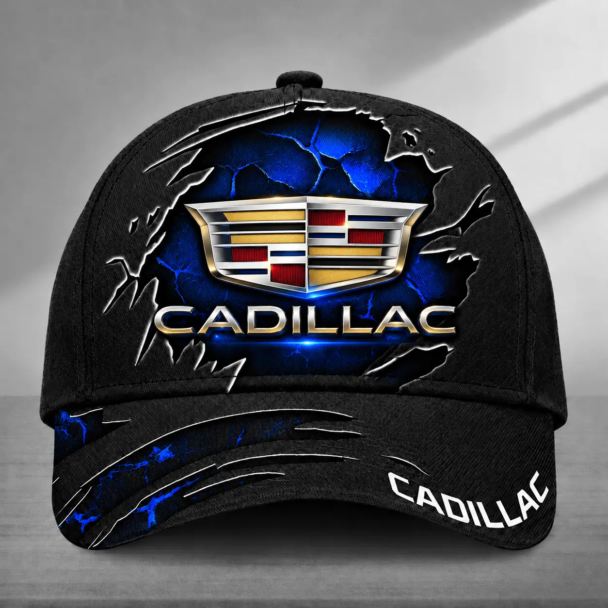 Cadillac | Inspired Cracked Metal Cap