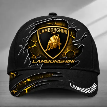 Lamborghini | Inspired Cracked Metal Cap