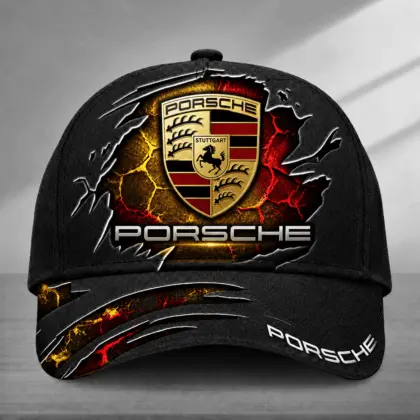 Porsche | Inspired Cracked Metal Cap