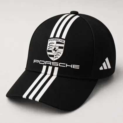 Porsche | Sporty Stripe Adjustable Cap