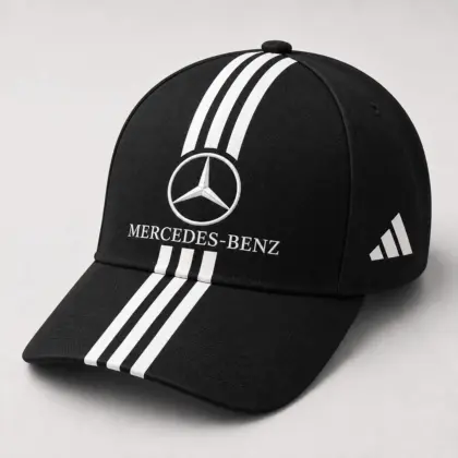 Mercedes-Benz | Sporty Stripe Adjustable Cap