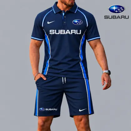 Subaru | Racing Style Polo Shirt and Shorts Set
