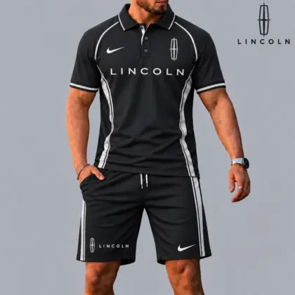 Lincoln | Racing Style Polo Shirt and Shorts Set