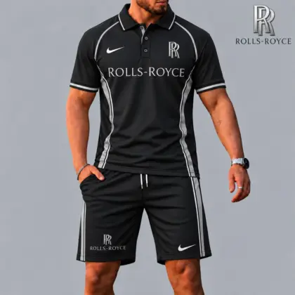 Rolls-Royce | Racing Style Polo Shirt and Shorts Set