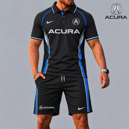Acura | Racing Style Polo Shirt and Shorts Set