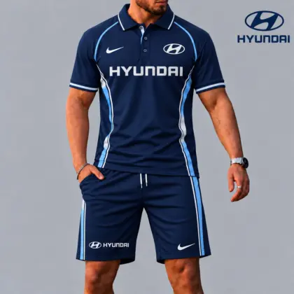 Hyundai | Racing Style Polo Shirt and Shorts Set