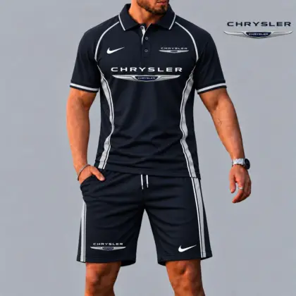 Chrysler | Racing Style Polo Shirt and Shorts Set