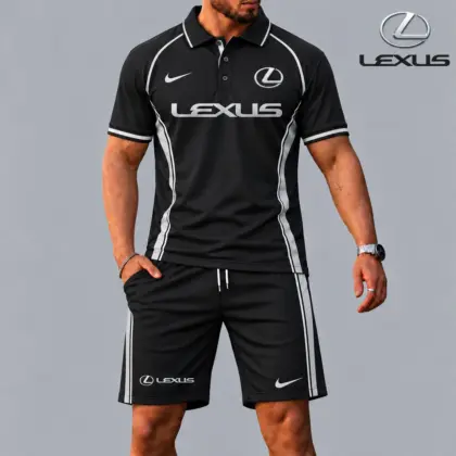 Lexus | Racing Style Polo Shirt and Shorts Set