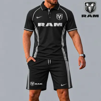 Ram | Racing Style Polo Shirt and Shorts Set