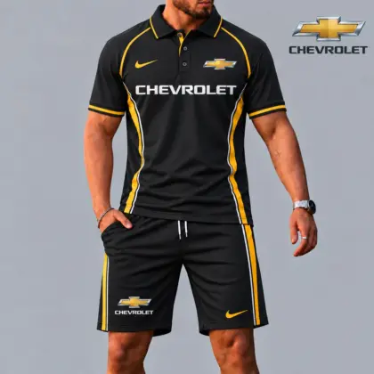 Chevrolet | Racing Style Polo Shirt and Shorts Set