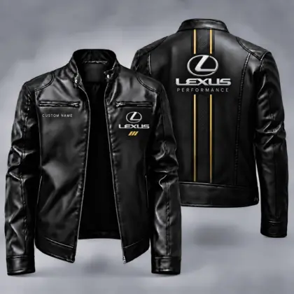 Lexus | Automotive Heritage Racing Stripe Biker Jacket