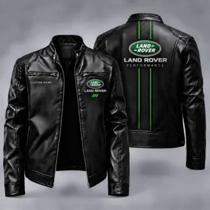 Land Rover | Automotive Heritage Racing Stripe Biker Jacket