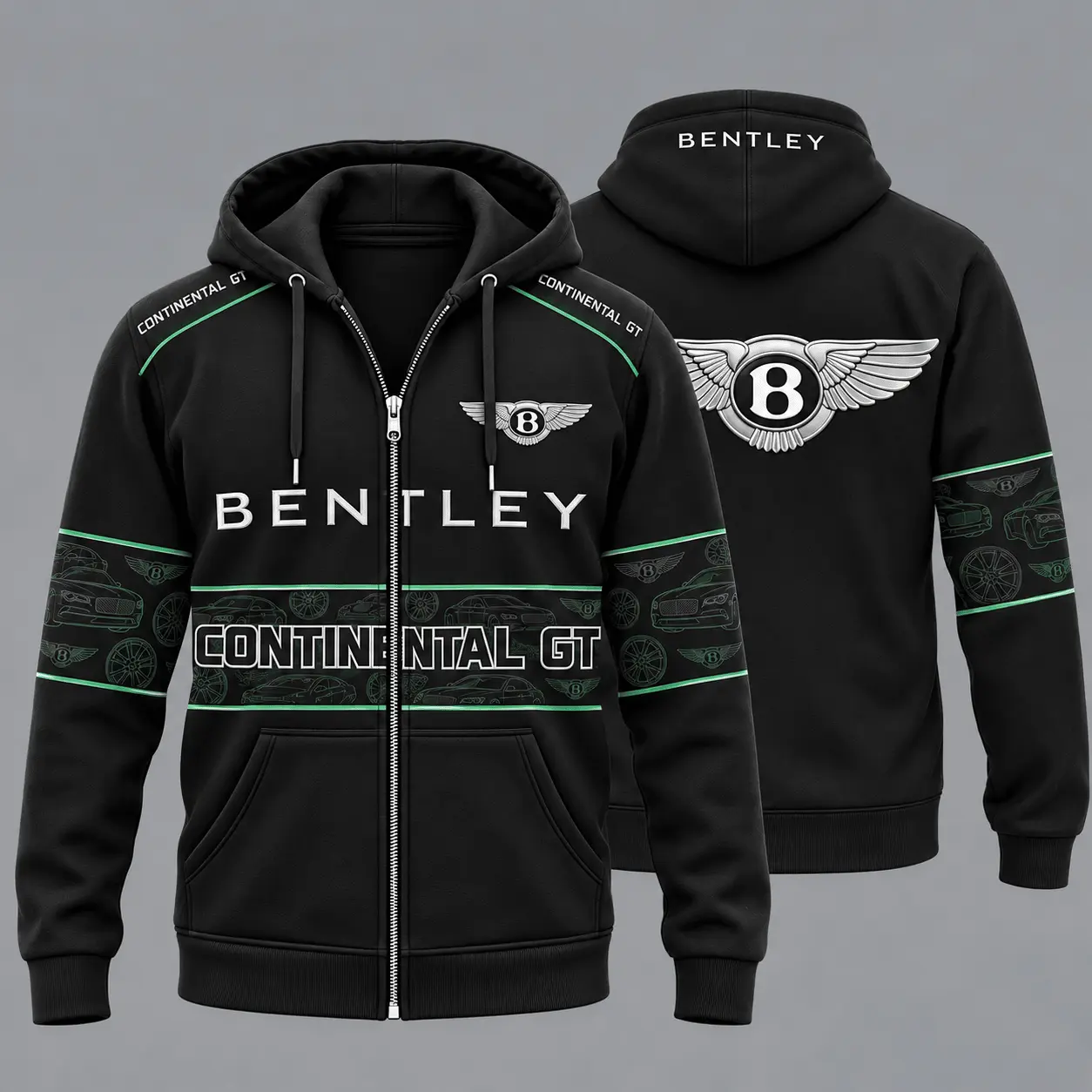 Bentley | Premium Sport Zip Hoodie TD