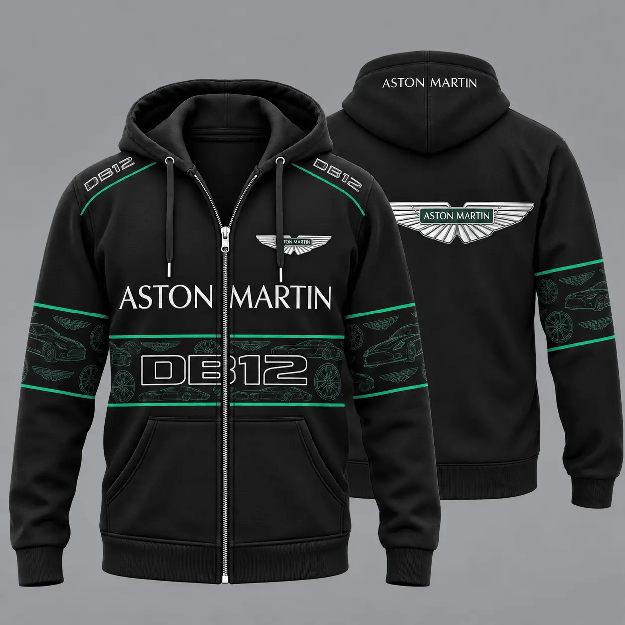Aston Martin | Premium Sport Zip Hoodie TD