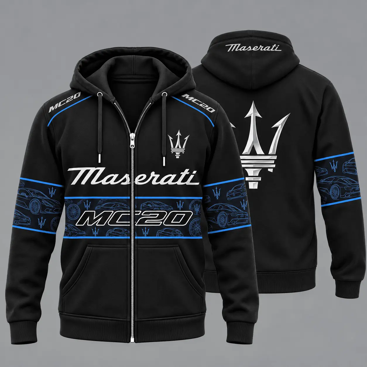Maserati | Premium Sport Zip Hoodie TD