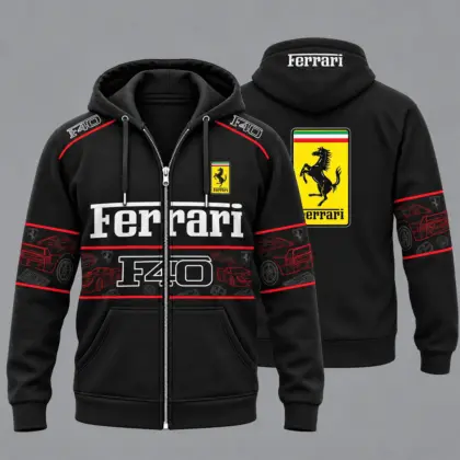 Ferrari | Premium Sport Zip Hoodie TD