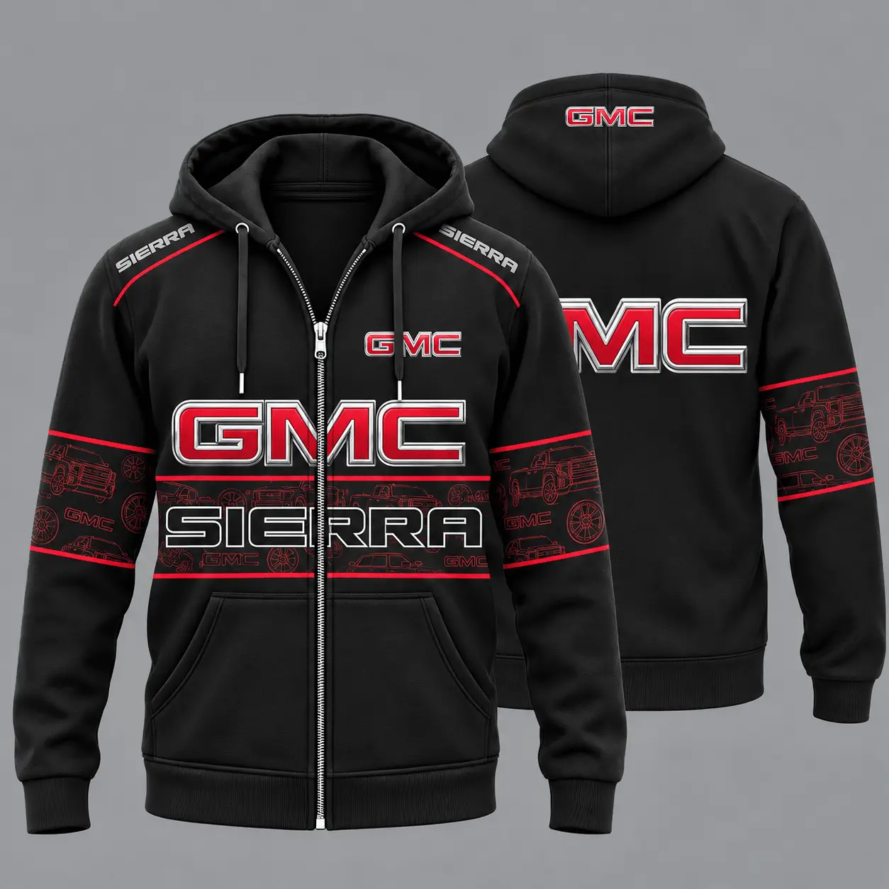 GMC | Premium Sport Zip Hoodie TD