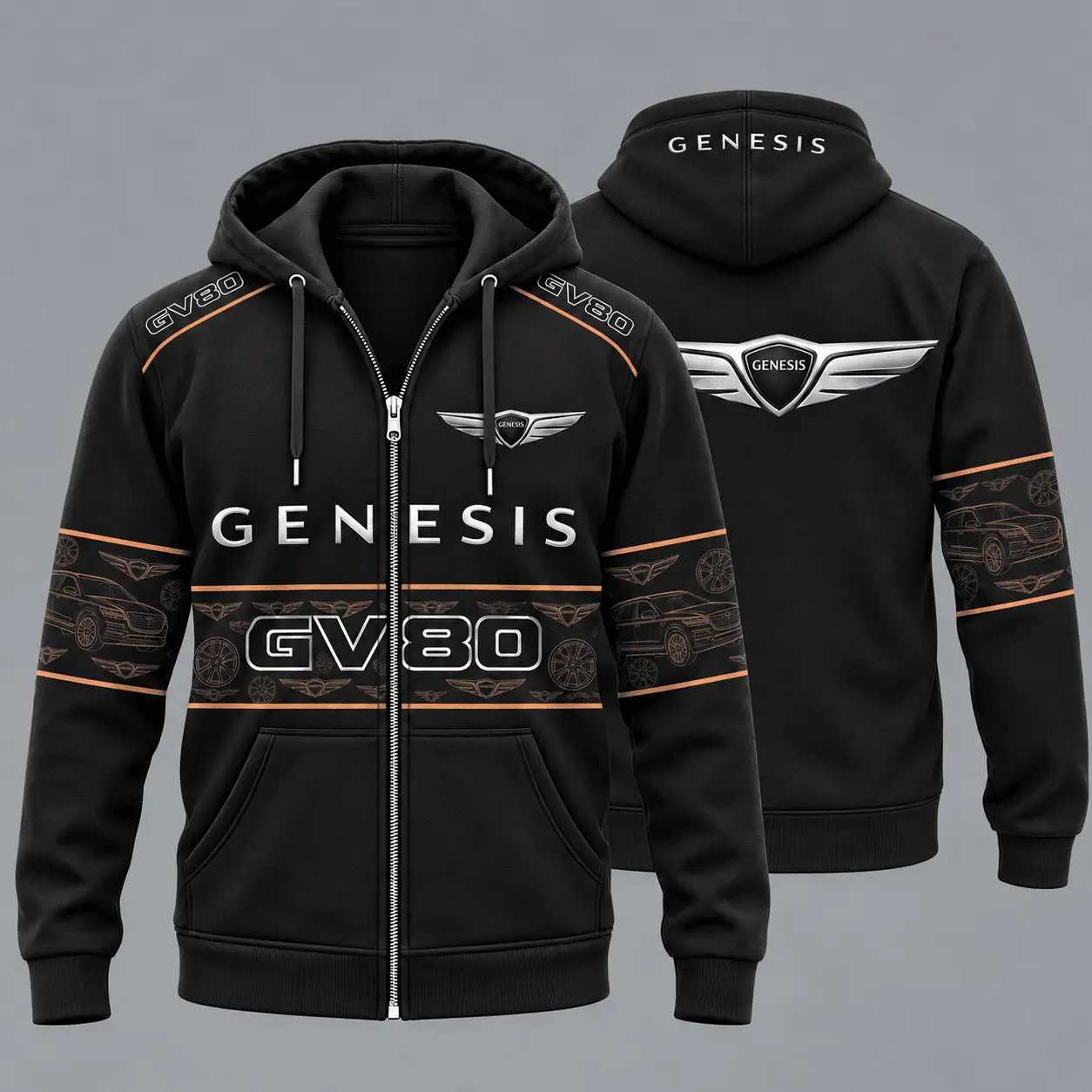 Genesis | Premium Sport Zip Hoodie TD