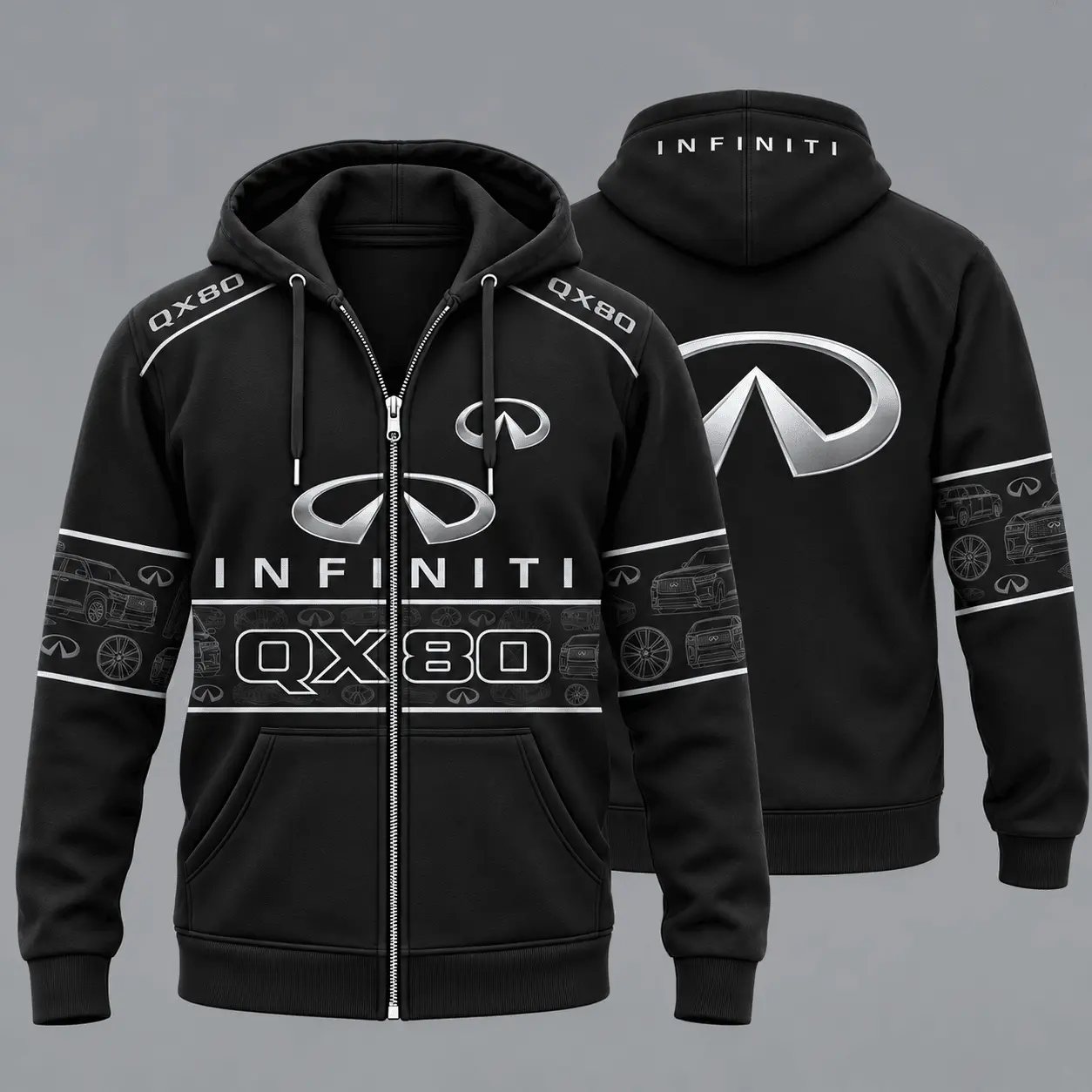 Infiniti | Premium Sport Zip Hoodie TD