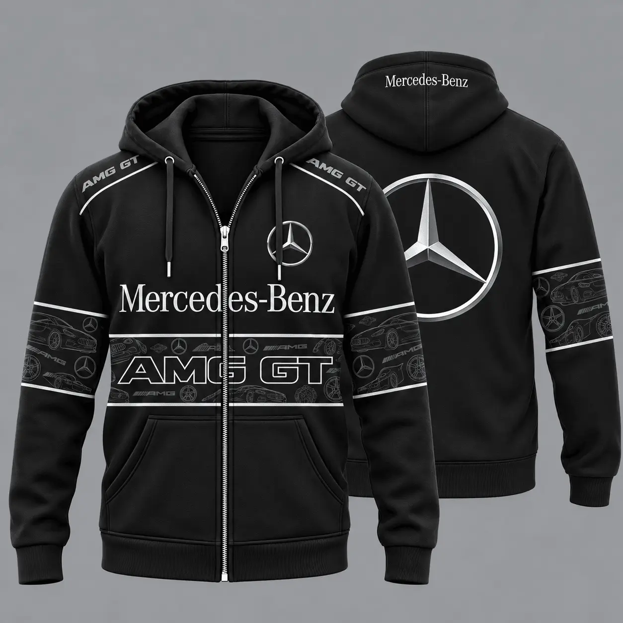 Mercedes-Benz | Premium Sport Zip Hoodie TD