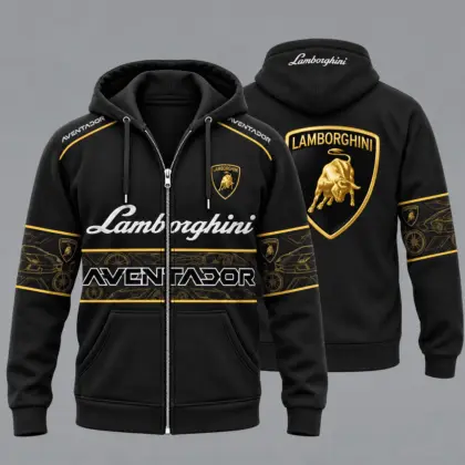 Lamborghini | Premium Sport Zip Hoodie TD