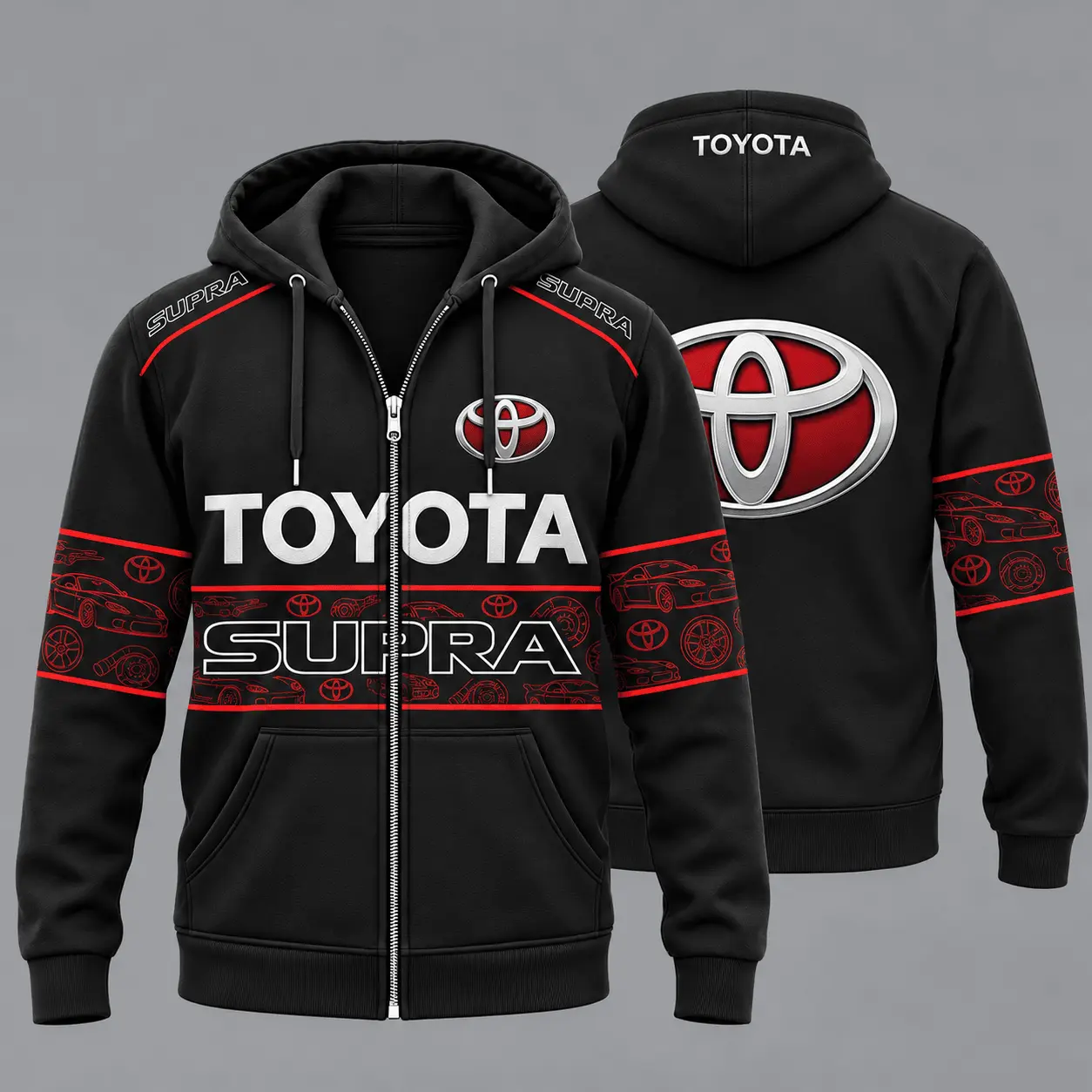Toyota | Premium Sport Zip Hoodie TD