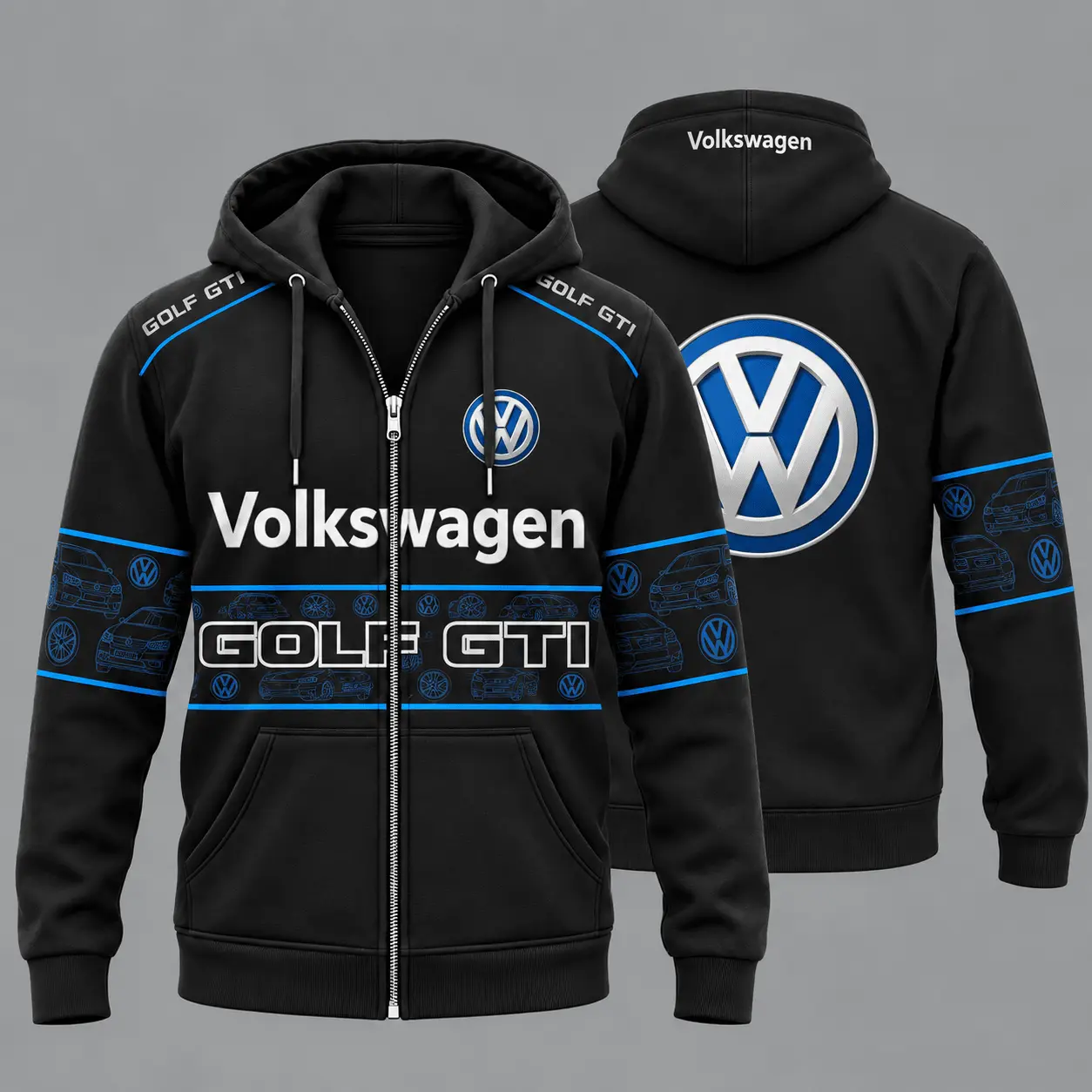 Volkswagen | Premium Sport Zip Hoodie TD