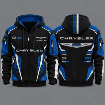Chrysler | Premium Car Lover Hoodie Half Zipper TD