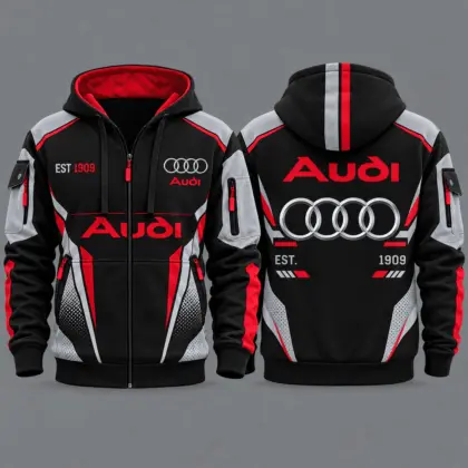 Audi | Premium Car Lover Hoodie Half Zipper TD