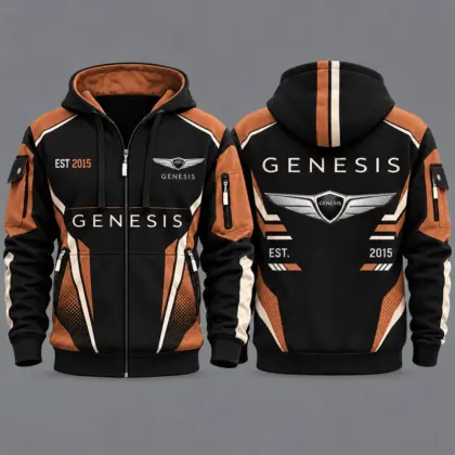 Genesis | Premium Car Lover Hoodie Half Zipper TD