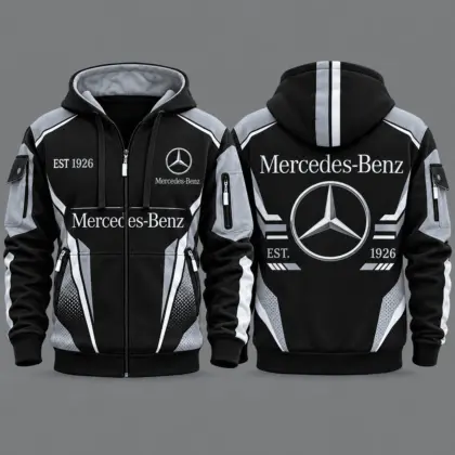 Mercedes-Benz | Premium Car Lover Hoodie Half Zipper TD