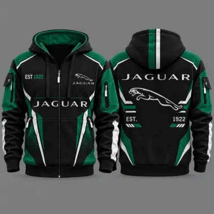 Jaguar | Premium Car Lover Hoodie Half Zipper TD