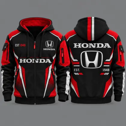 Honda | Premium Car Lover Hoodie Half Zipper TD