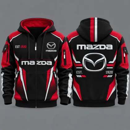 Mazda | Premium Car Lover Hoodie Half Zipper TD