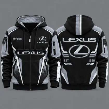 Lexus | Premium Car Lover Hoodie Half Zipper TD