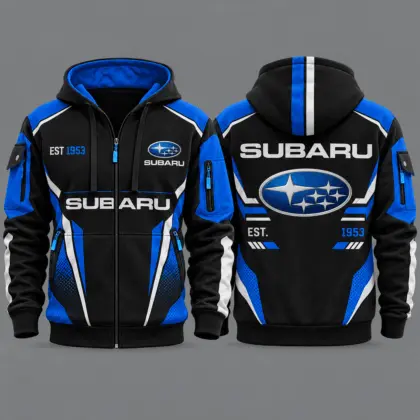 Subaru | Premium Car Lover Hoodie Half Zipper TD