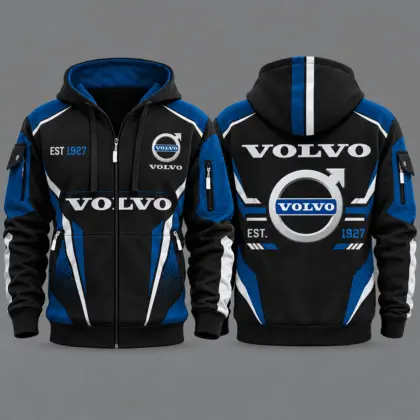 Volvo | Premium Car Lover Hoodie Half Zipper TD